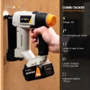 Bezvadu 18 V kombinēts skavotājs-skrūvgrieznis bez akumulatora un lādētāja Combi-tacker 7064920 Batavia