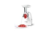 Bosch | Meat mincer SmartPower | MFW2510W | White | 350 W | Number of speeds 1 | 2 Discs: 3.8 and 8 mm; Sausage filler accessory.