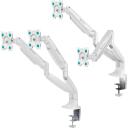 Onkron monitors, G200-W, 13-32 collas, 1-9 kg (x2), VESA 75x75, 100x100 mm, slīpums -90&deg; līdz +45&deg;, pagrieziens 180&deg;