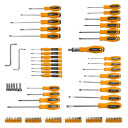 Įrankių rinkinys, ISMA, IS-10100, 100 dalių, universalus ir patogus laikymui