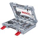 Bosch Puuriotsikute komplekt 2608P00236, 105 tk, HSS-G, 20 mm, 2 mm, m&uuml;&uuml;ritise puurid, kruvikeeraja otsikud