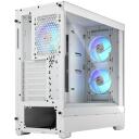 Fractal Design Arvutikorpus Pop Air FD-C-POR1A-01, ATX, Valge, 2xUSB 3.0, 4x2.5'', 3x3.5'', RGB, klaassiv k&uuml;lgpaneel