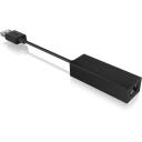 Raidsonic USB 3.0 (A-T&uuml;&uuml;pi) Gigabit Ethernet adapter IB-AC501a, 1x Gigabit Ethernet, USB 3.0, kompaktne disain