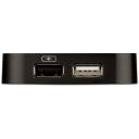 D-Link DUB-H4, USB centrmezgls, DUB-H4/E, 4xUSB 2.0, 480Mbps, Plug-and-Play, atpakaļsaderība ar USB 1.1