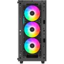 Deepcool Korpus CC560 ARGB V2 R-CC560-BKTAA4-G-2, 2x3.5" sisemised kohad, 2+1x2.5" sisemised kohad, 7 laiendamisava, 1xUSB 3.0