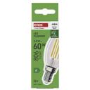 Emos LED lemputė Filament Candle ZF3A43, 3,8 W, 806 lm, E14, 230 V, 50 000 valandų, neutrali balta, A klasė