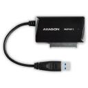 Axagon USB 3.0 - SATA 6G adapteris ADSA-FP3, 22 cm kabelis, strāvas adapteris