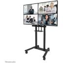 Neomounts vaizdo baras ir multimedia rinkinys AV1-875BL, maksimali apkrova 9 kg, juodas, plienas, suderinamas su FL55-875BL1