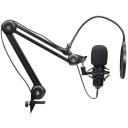 Trust Mikrofonas GXT 270 Emita II 25770, USB, 2.5 m, Juodas, Kondensatorius, Metalinis korpusas, 1 kapsulė