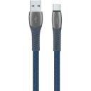 Rivacase USB-C к USB 2.0 кабель PS6102BL12, 1.2m, синий, 480Mbps, 5000+ изгибов
