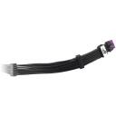 Asus ROG-EQUALIZER 0.75 m 90YE00BN-B0QA00, 0.75 m, 200 g, 1 vnt, PCI-E (16-pin), PCI-E x16 (Gen 4.0), juodas, tiesus