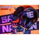 A4Tech Austiņas A4Tech Bloody M595 Renegade Midnight A4TSLU47738, 2.3m, 105dB, 20-20000Hz, 32&Omega;, M.O.C.I. HybridCore