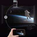 Manta Projektor PMA102M24, 1280x720, 250 lm, 1500:1, 2 k&otilde;larit, BT, WiFi, Android 9, 80 W