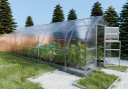 Siltumnīca KLASIKA DROP 2,5x8m ar 6mm polikarbonāta KLASIKA GREENHOUSE