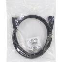 Logilink HDMI pagarinātājs CH0056, 2 m, HDMI A tipa vīrietis, HDMI A tipa sieviete, atbalsta Dolby Digital, 3D