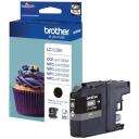 Brother Tintes kasetne LC123BK, 600 lappu&scaron;u, melna, augsta ražība, Innobella tinte