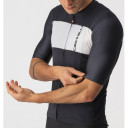 Velo krekls PROLOGO 7 Jersey, izmērs: L, Light Black/Silver Gray-Ivory, 8050949609866 CASTELLI