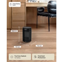 Керамический вентиляторный обогреватель мощностью 1500 Вт для помещений до 22 m² переносной черный FH1500BLACK Mill