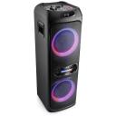 Jvc XS-EP624B, portatīvais skaļrunis, JVCXSEP624B, 240W, Bluetooth 5.0, FM 87.5-108MHz, 30 iepriek&scaron; iestatītas stacijas, 1xUSB