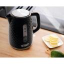 Eldom Чайник ELLI C280C, 1.7 л, 2200 Вт, черный, strix, защита от кипения, съемный фильтр