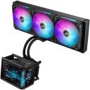 Asus ROG Ryuo IV SLC 360 ARGB procesora &scaron;ķidrās dzesē&scaron;anas risinājums 90RC0151-B0EAY0, 3 ventilatori, 71.44 CFM, 2650 RPM, 39.6 dB