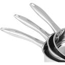 Russell Hobbs Classic Collection S/S pannide komplekt BW06572EU72, 5 tk, 14-24 cm, roostevaba teras, klaasist kaaned
