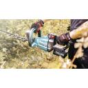 Makita akumuliatorinė gyvatvorių žirklė UH005GD201, 40V, 75cm, be&scaron;epetėlis variklis, IPX4, 3 greičiai, 23,5mm pjovimo storis