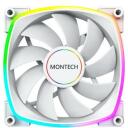 Montech Datora korpuss ventilators AX140PWMWHITE, 140mm, 540-1760RPM, 27.9dB, Rifle bearing, 4-pin, 5V 3-pin RGB