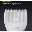 Braun ķermeņa kop&scaron;anas ierīce BG5550, 100min, 1.5h uzlāde, 100% ūdensizturīgs, bezvadu, gai&scaron;i pelēks