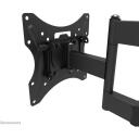 Neomounts TV stiprinājums WL40-550BL12 pilna kustība 32-55" 35 kg, VESA 100x100-200x200 mm, slīpums -2-12&deg;, pagrieziens 0-40&deg;