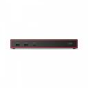 Lenovo ThinkPad USB4 dokk 5000 40BF0100EU, 2 x DisplayPort, 1 x HDMI, 65 W, must, Eclipse Black