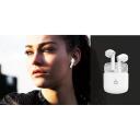 Manta Belaidės ausinės MTWS010W, 6h, Bluetooth 5.3, Hi-Fi, Integruotas mikrofonas, Aktyvus triuk&scaron;mo slopinimas