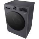 LG Skalbimo ma&scaron;ina F2X50S9TBB, 9 kg, 1200 RPM, A klasė, priekinė įkrova, Wi-Fi, matinė juoda, LED ekranas, garų funkcija
