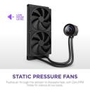 Nzxt умная розетка RL-KN280-B2, All-in-one жидкостный кулер, 140мм, 2 вентилятора, 93.2cfm, 30дБ