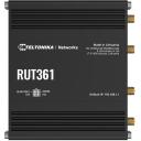 Teltonika маршрутизатор RUT361 4G LTE CAT 6, 300 Мбит/с, 2x RJ45 100Мбит/с, 2.4 ГГц, 4 антенны, RMS, IP30