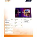 Asus ZenScreen OLED MQ16FC, 16", 1920 x 1200, WUXGA, OLED, 1ms, 300cd/m&sup2;, 60Hz, USB centras, be mirgėjimo