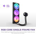 Nzxt Kraken Plus 360 RGB RL-KR360-B2, 500-2400 RPM, 3.07 mmH2O, 8 LED, 420mm toru, 75.05 cfm, 6 aasta garantii