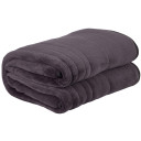 Elektriskā mīkstā sega 160&times;180 cm ar 7 apsildes līmeņiem 110&ndash;120 W vienai personai mazgājama koralflīsa brūna CR7418 Camry