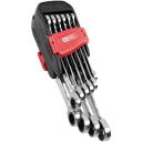 Kstools Kombineeritud mutriv&otilde;tmete komplekt 503.4250, 19mm, 1244g, Kroom-vanaadium, 72 hammast, DIN 3113, DIN ISO 3318