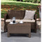 Двухместный садовый диван Corfu Love Seat коричневый 29197359599 KETER