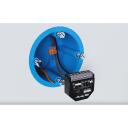 Shelly Valdiklis 2PM Gen4, 110-240 V~, 24 VDC, 8 MB, 10 A kanale, 240 V~, < 1.4 W, signalo stiprintuvas, Bluetooth vartai