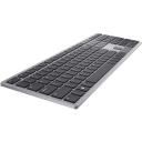 Dell klaviatuur KB700 580-AKPQ, traadita, titan hall, 3 seadet, Bluetooth 5.0, 12 programmeeritavat klahvi, QWERTY vene