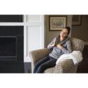 Homedics Vibratsioonikaela massaaž NMSQ-215A-EU, 2 kiirus, soojendusfunktsioon, 4 AA patareid, pruun