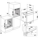 Whirlpool Integreeritav ahi AKZ9S 8220 FB, 73 l, 3650 W, Elektriline, H&uuml;droliitiline, Elektrooniline, Konvektsioon, Grill 1 tk