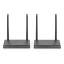 Digitus KVM papla&scaron;inātājs MODELIS DS-55328, 150m, bezvadu, 802.11ac, melns