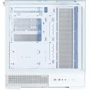 Zalman Корпус компьютера P40 PRISM WHITE, 3x3,5'' отсеки, 1x120mm вентилятор, ARGB, ATX, mATX, Mini-ITX