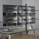 Sbox Monitori kinnitamine LCD-352/6-2, 17-32", 7kg, VESA 100x100, 4 painutust, 180&deg; p&ouml;&ouml;ramine, 15&deg; kallutus