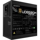 Gigabyte Блок питания UD850GM PG5 V2, 850W, 100-240V, 50/60Hz, 80 PLUS Gold, полностью модульный, активное охлаждение