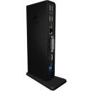 Raidsonic ICY BOX dokstacija IB-DK2241AC, strāvas adapteris AC 120/230 V, 2x USB 3.0, HDMI, DVI-I, Gigabit LAN