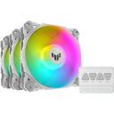 Asus Datora korpuss 90DA0033-B09030, 120 mm, 1900 RPM, 76 cfm, 29 dB, 3 ventilatori, ARGB apgaismojums
